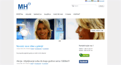 Desktop Screenshot of dental-hrstic.com